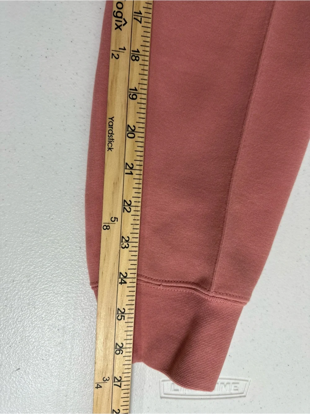 Nike Kids Coral Pink Sweatpants with Black Logo